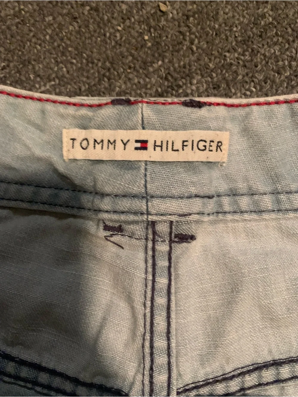 Tommy Hilfiger Light Blue Denim Shorts